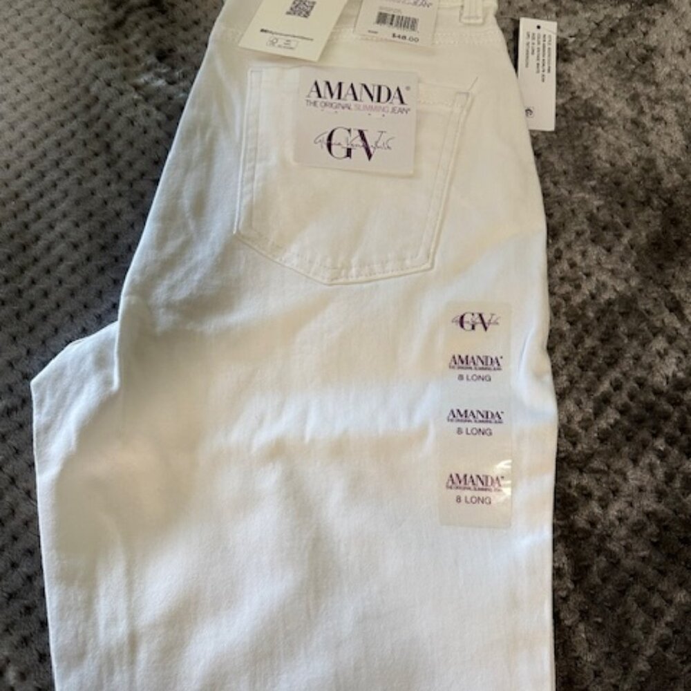 Amanda - The Original Sliming Jean Vintage White
